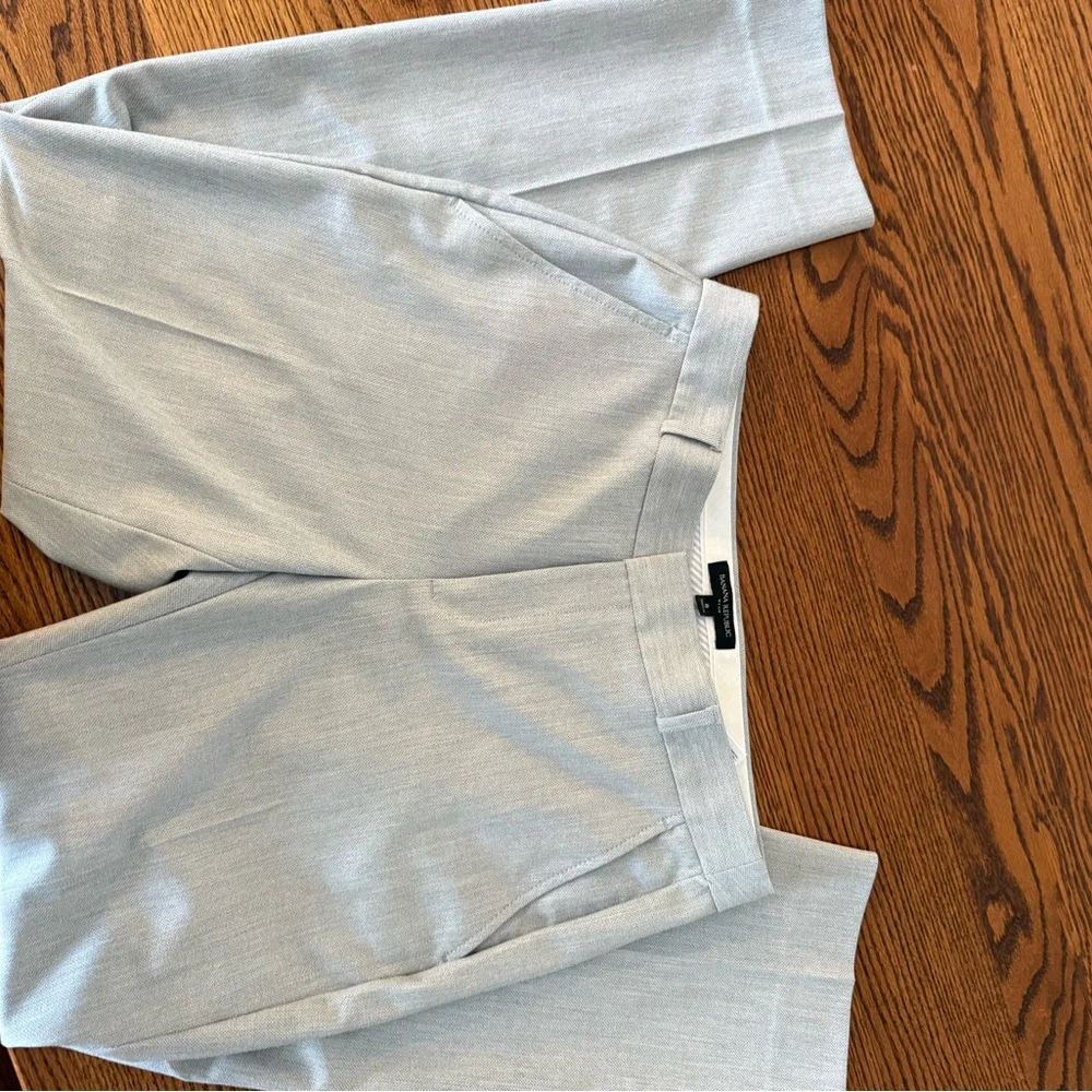 Size 8 Banana Republic Ryan women’s Light Gray Dress Pants - Picture 5 of 5